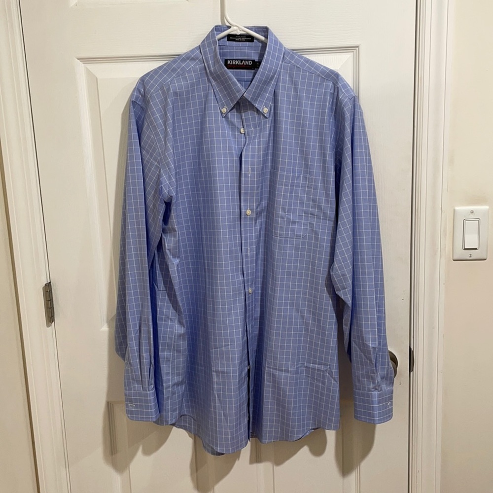 Men’s Kirkland Signature Button Down (Size 17-36)
